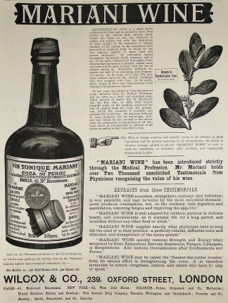 Mariani Wine. SUBJECTS A-Z