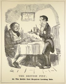 The British Pint; Or The Bottle that Requires Looking Into.