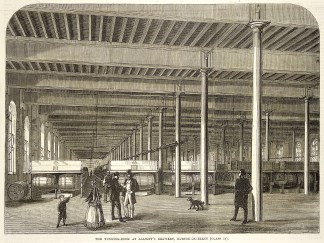 The tunning-room at Allsopp’s Brew… Beer, Brewing, Hops, Posters, Scenes etc