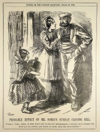 Probable effect of Mr. Somes's Sunday closing bill.