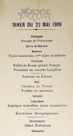 Monsieur G. Barbier. MENUS & DINNER INVITATIONS Monsieur G. Barbier.