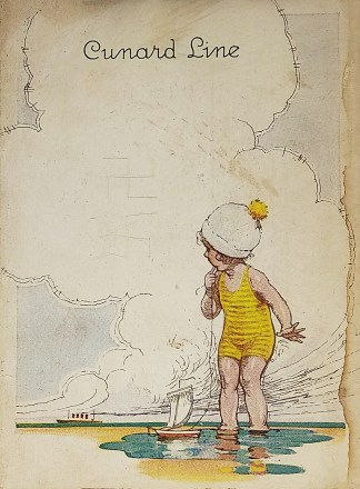 Menu: Cunard Line. Children’s Tea … MENUS & DINNER INVITATIONS