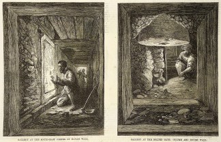 Gallery at the South-East corner of Hara… Holy Land