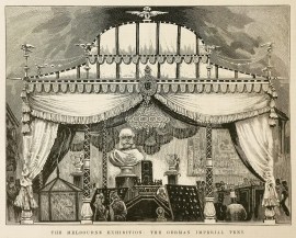 The Melbourne Exhibition: The German Imperial Tent.