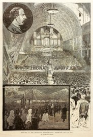 Sketches at the Melbourne International Exhibition.