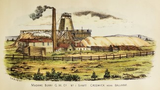 Madame Berry G.M.Co. No.1 Shaft Creswick… Regional