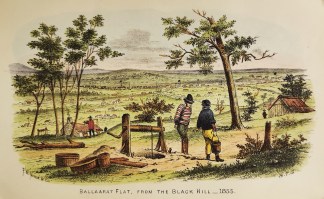 Ballaarat Flat, from the Black Hill-1855… Regional