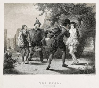The Duel, (Twelfth Night.) Fencing & Swordsmanship