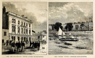 The “Fox and Hounds,” Putney… Rowing, canoeing, kayaking