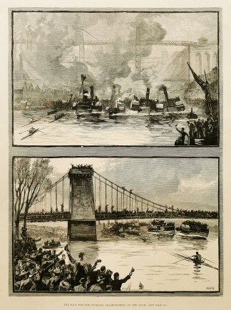 The Race for the Sculling Championship, … Rowing, canoeing, kayaking