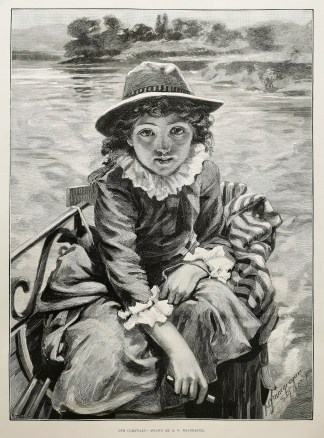 Our Coxswain. – Drawn by A. G. Mac… Rowing, canoeing, kayaking