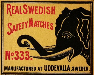 N° 333 MATCHBOX LABELS