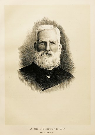 J. Umpherstone. J. P. Mt Gambier. Australian