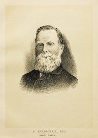 S. Springbell, Esq. Sandy Creek. Australian