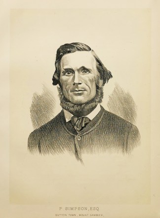 P. Simpson, Esq. Sutton Town, Mount Gamb… Australian
