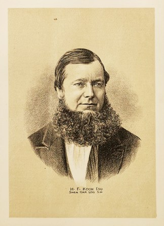 H. F. Koch Esq. Shea Oak Log S.A. Australian