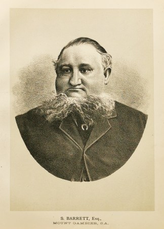 S. Barrett, Esq., Mount Gambier, S.A. Australian