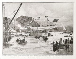 Sir Thomas Lipton’s New Challenger… Yachting