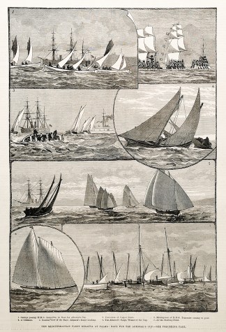 The Mediterranean Fleet Regatta at Palma… Spain & Portugal