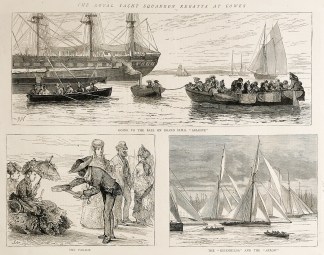 The Royal Yacht Squadron Regatta at Cowe… Yachting