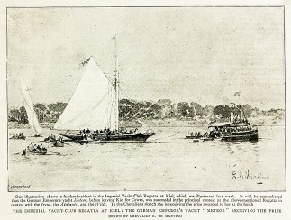 The Imperial Yacht-Club Regatta at Kiel,… Yachting
