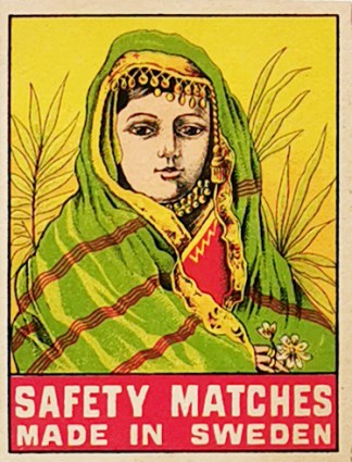 [Woman] MATCHBOX LABELS