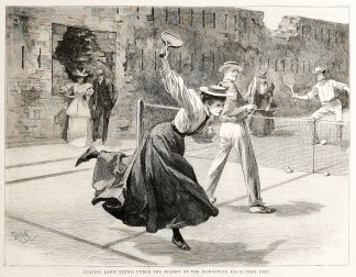 Playing Lawn Tennis under the shadow of … AFRICA