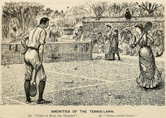 Amenities of the Tennis-Lawn. Tennis