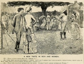 A new taste in men and women.