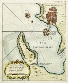 Baye Ville et Forts D'Andarajapour