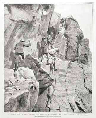 A Traverse in the Ascent of Skagastolsti… Scandinavia