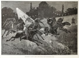 Polo-Match by electric light at the Ranelagh Club.