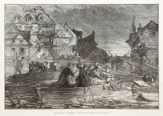 The Floods in France, Scene in a Suburb … France & Monaco