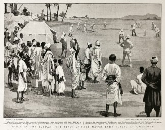 Peace in the Soudan, the First Cricket M… AFRICA