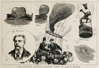 The Balloon Society’s Garden Party… Ballooning & Parachuting