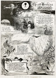 Up and down in a balloon.