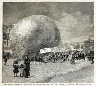 The Easter Volunteer Manoeuvres at Ports… Ballooning & Parachuting