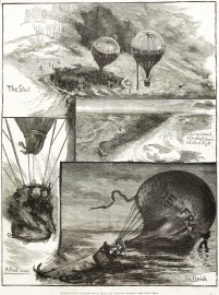 International Balloon-Race from the Crystal Palace.