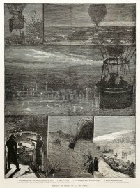 Through the Clouds by Day and Night.