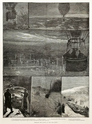 Through the Clouds by Day and Night. Ballooning & Parachuting Through the Clouds by Day and Night. Ballooning & Parachuting