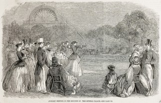 Archery Meeting in the Grounds of the Cr… Archery