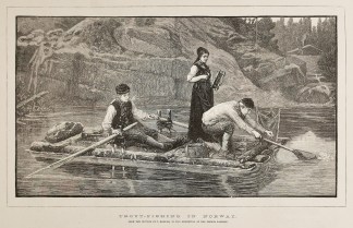 Trout-Fishing in Norway. Fishing - Trout, Salmon, etc Trout-Fishing in Norway. Fishing - Trout, Salmon, etc