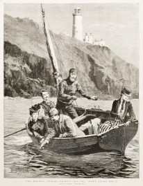 The Holiday Season, Fishing off the Start Light House. Fishing - Trout, Salmon, etc The Holiday Season, Fishing off the Start Light House.