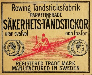 Rowing MATCHBOX LABELS