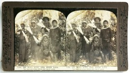 Some Malaita Natives, Gamoa, Solomon Islands. Foreign photographs Some Malaita Natives, Gamoa, Solomon Islands.