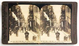 Street scene in Hong Hong. Foreign photographs