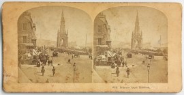 Princess Street’ Edinburg. International photography Princess Street' Edinburg.