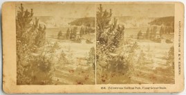 Yellowstone National Park, Upper Geyser Basin. Foreign photographs Yellowstone National Park, Upper Geyser Basin.