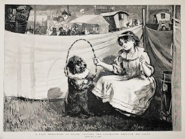 A last rehearsal at Epsom, putting the favourite t… Dogs