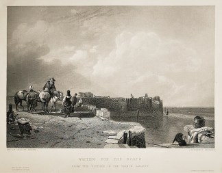 Waiting for the boats. Belgium, Luxembourg, Netherlands Waiting for the boats. Belgium, Luxembourg, Netherlands